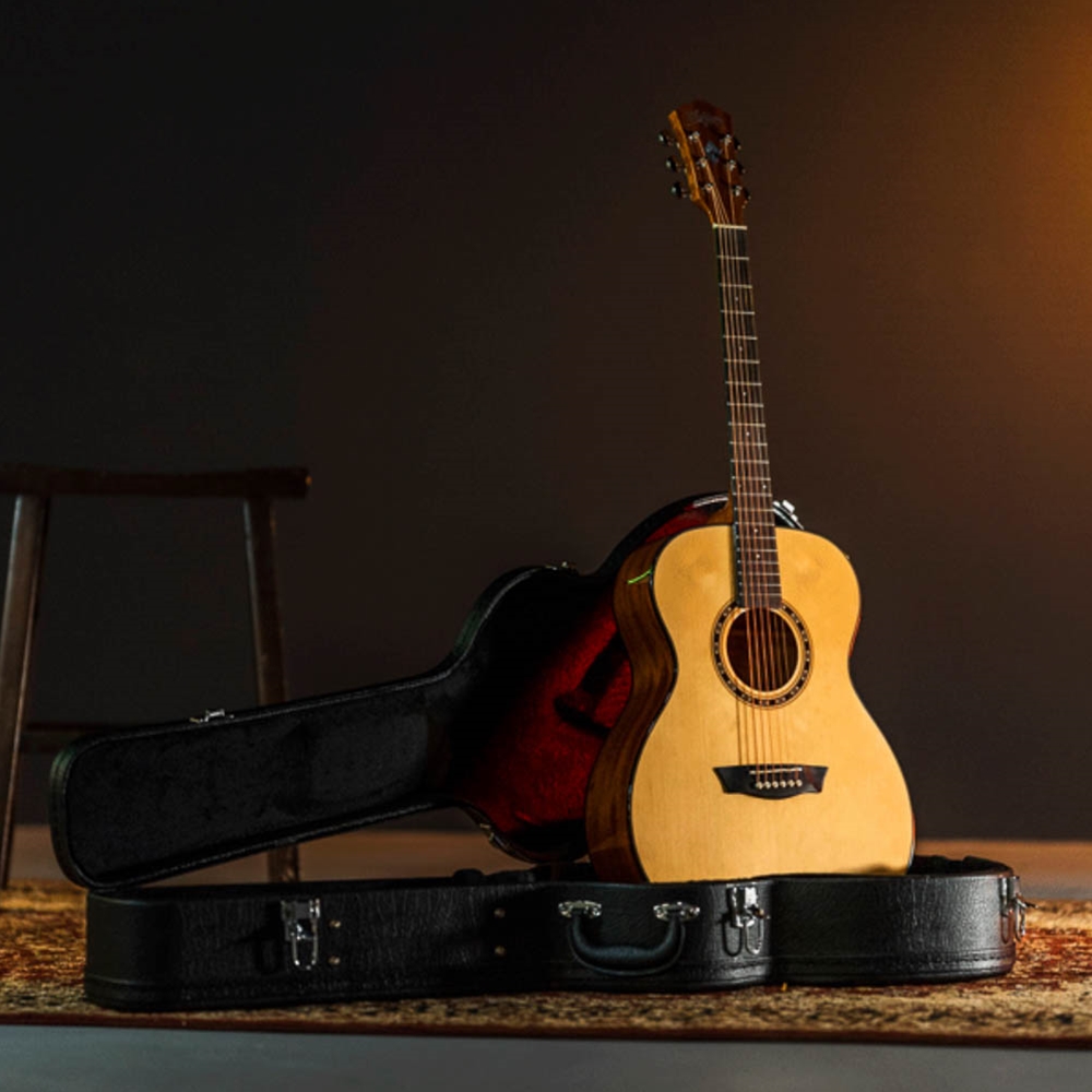 NW Music Store - Washburn AF5K-A-U Folk Acoustic Guitar, Natural