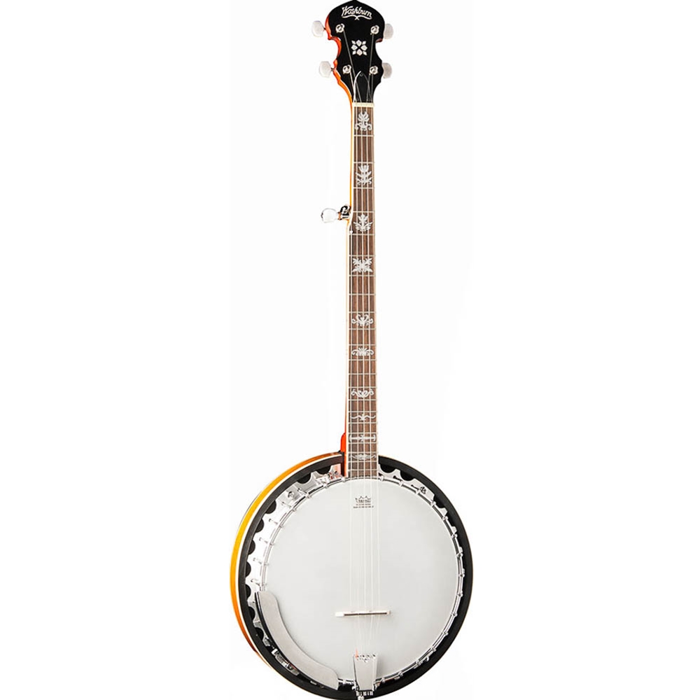 B10-A-U Washburn Banjo-Sunburst Gloss