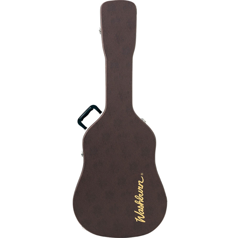 Washburn GCDNDLX-U Brown Dreadnaught Hardshell Guitar Case for 6 and 12 String