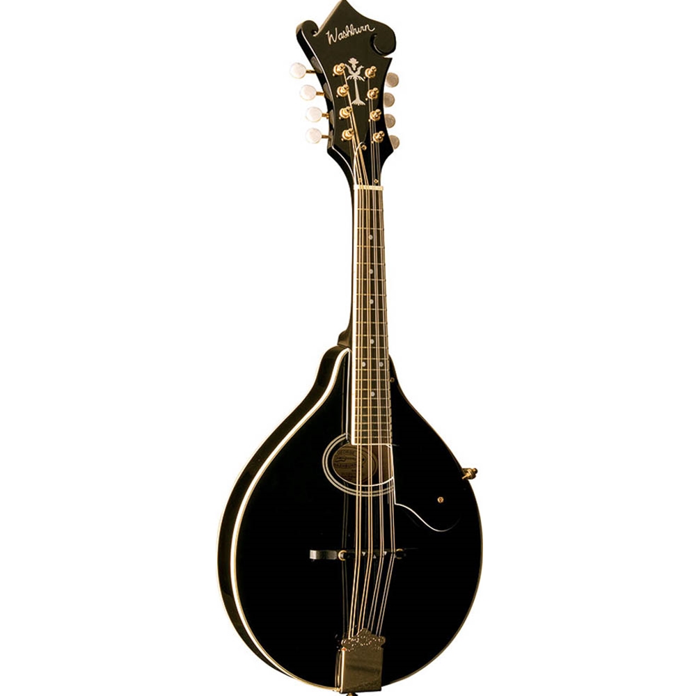 Washburn M1SDLB-A A-Style Mandolin Black