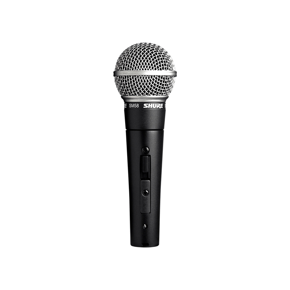 Shure SM58S Dynamic Vocal Mic w/Switch