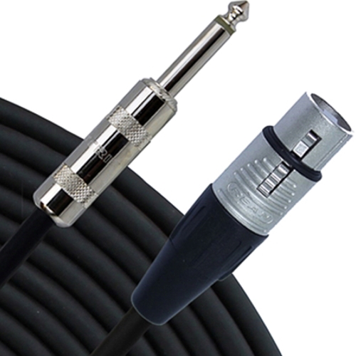 Rapco-Horizon RHZ-1-I 1 Foot Cable 1/4 Male to XLR Female