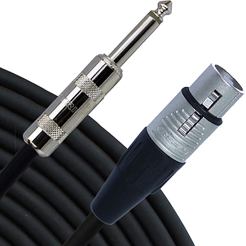 Rapco-Horizon RHZ-10MP-I 10 Foot 1/4 Male to XLR Male Cable