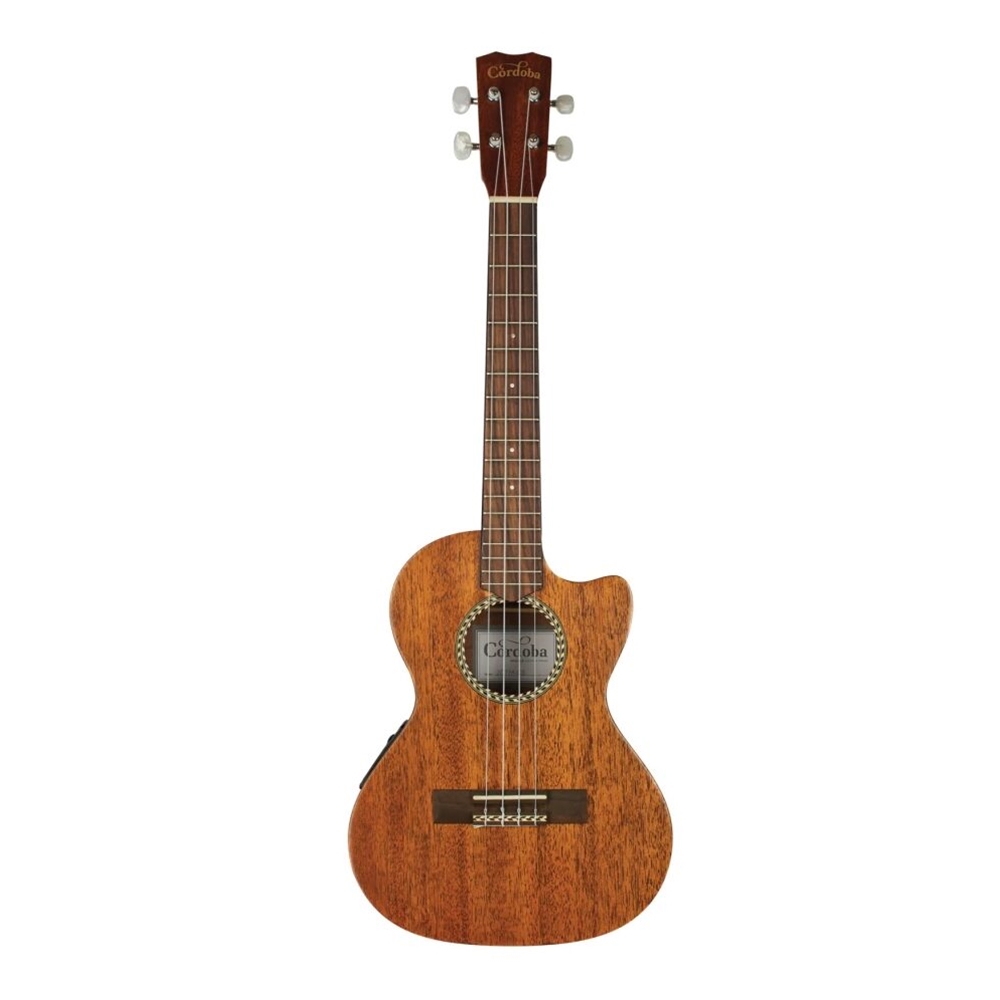 Cordoba 20TMCETENORUKE 20TM Tenor Acoustic Electric Ukulele, Mahogany