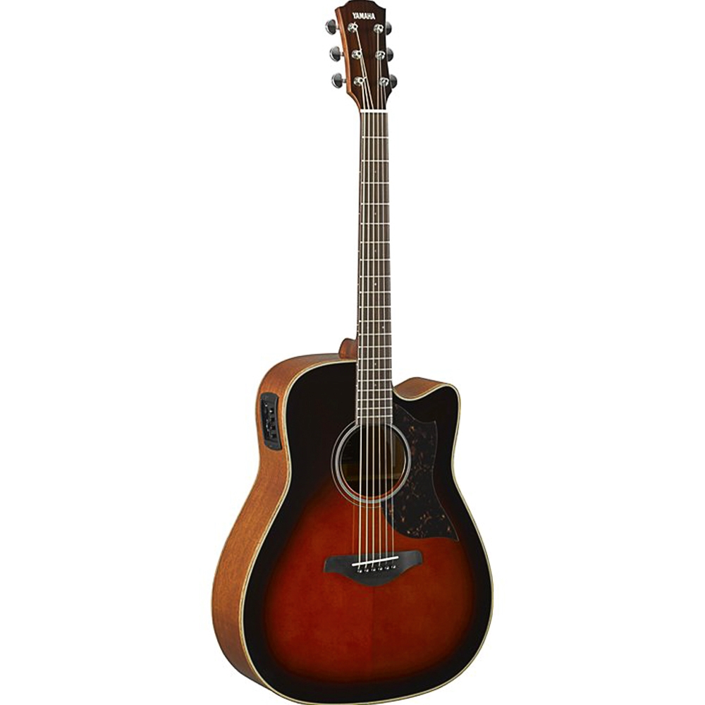 Yamaha A1MTBS Acoustic Electric Dreadnought Guitar Tobacco Brown Sunburst - SAVE $90 to 4/30/24!
