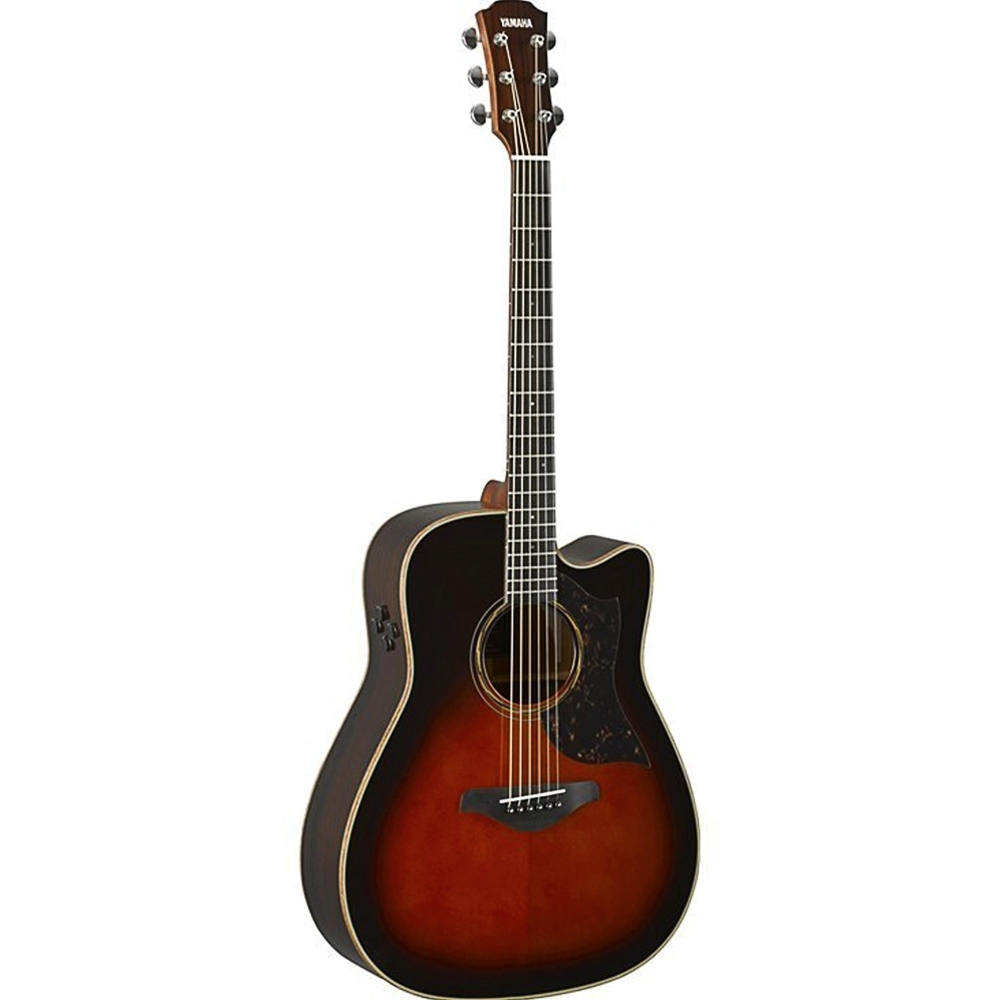 Yamaha A3RTBS Acoustic Electric Dreadnought Guitar w/Hard Bag Tobacco Brown Sunburst - SAVE $120 to 6/30/24!