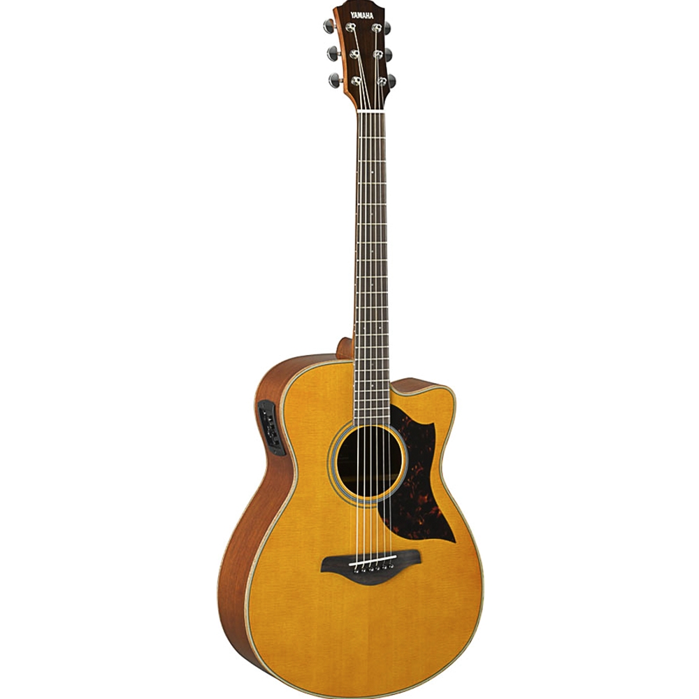 Yamaha AC1MVN Acoustic Electric Small Body Guitar, Vintage Natural
