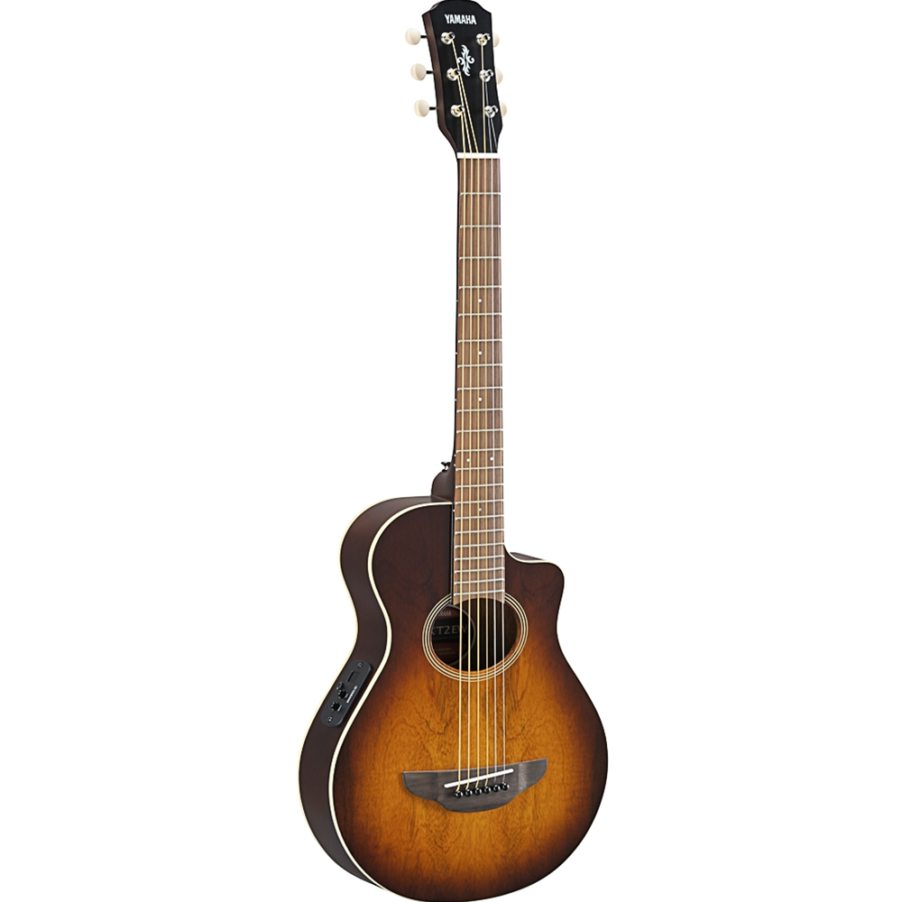 Yamaha APXT2EWTBS 3/4-Size Thinline Acoustic Electric Guitar, Exotic Wood, Tobacco Brown Sunburst w/Bag