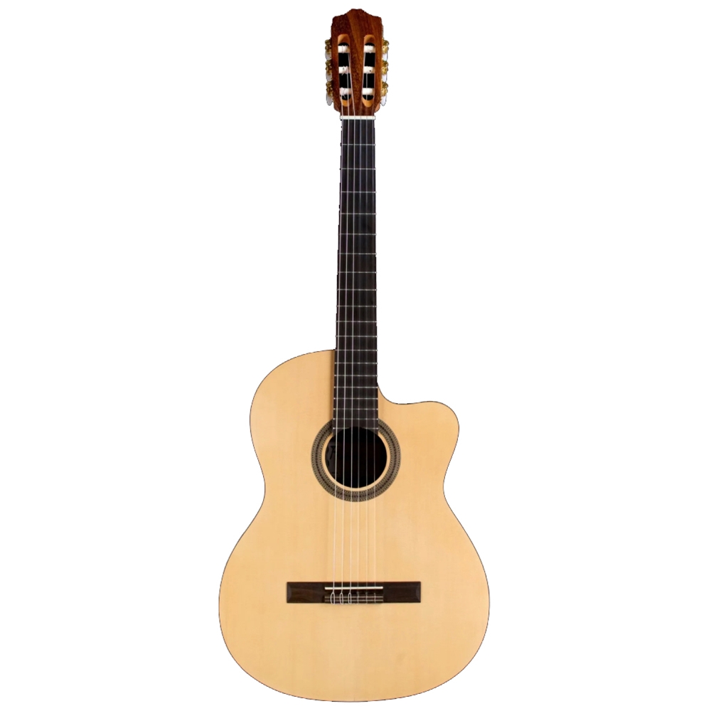 Cordoba C1MCE Protégé C1 Classical Acoustic Electric Guitar, Spruce/Mahogany