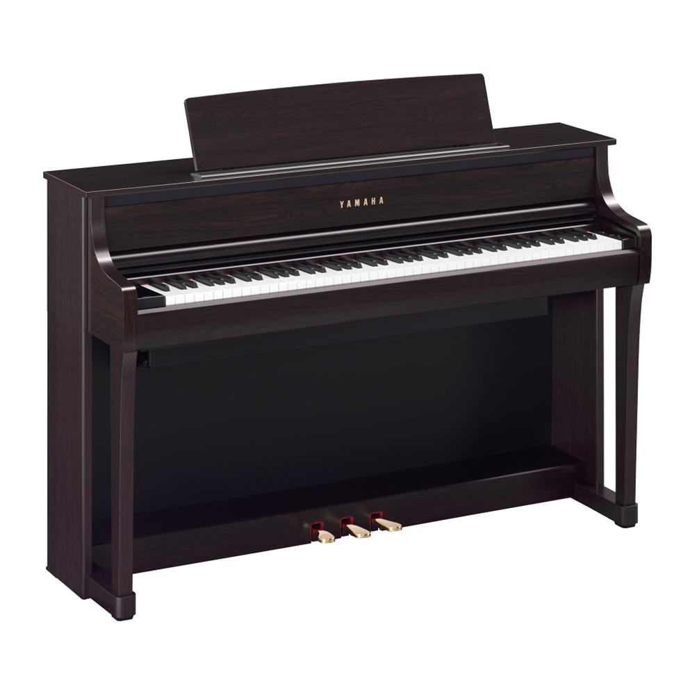 Yamaha CLP875R Clavinova Traditional Console Digital Piano with Bench, Rosewood