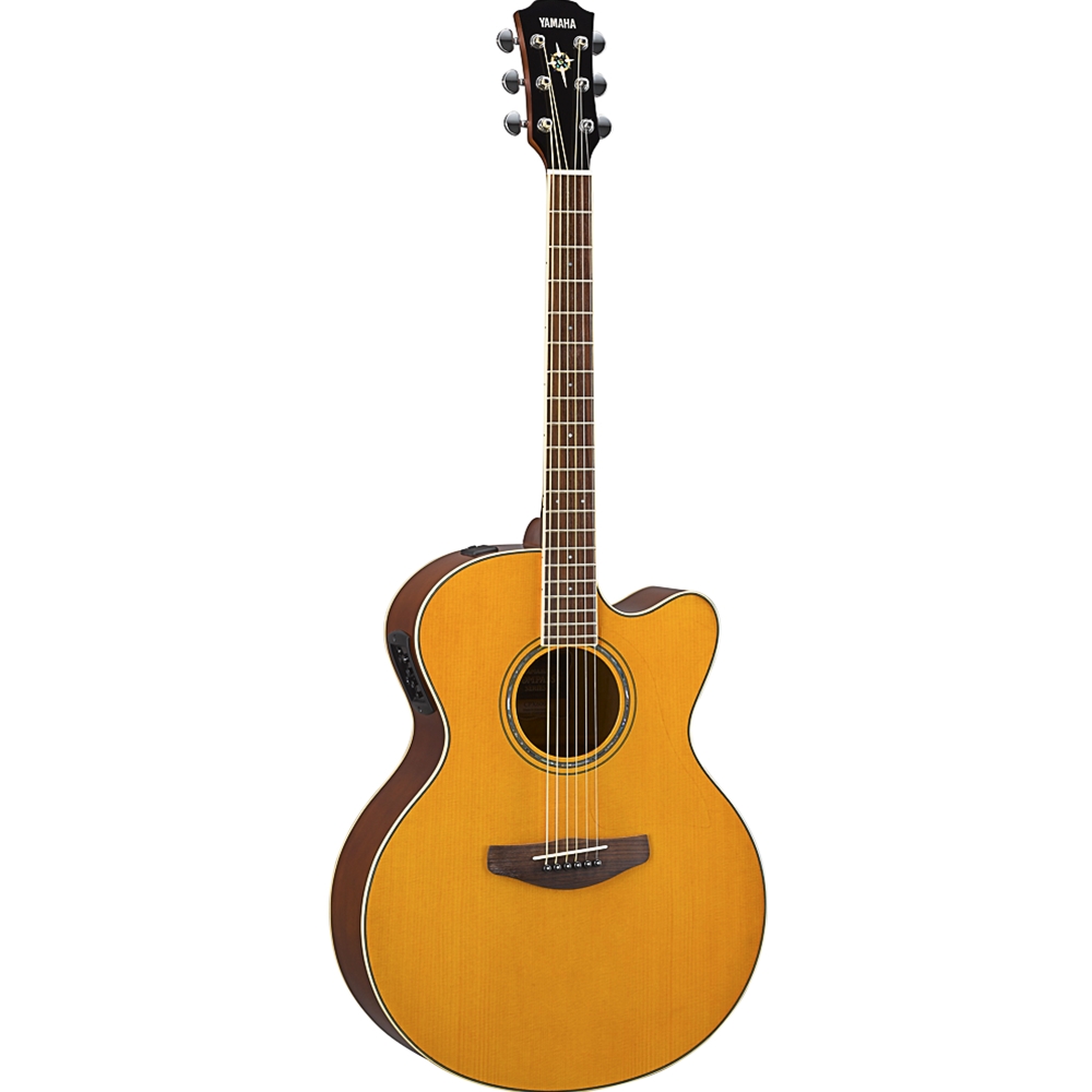 Yamaha CPX600VT Medium Jumbo Acoustic Electric Guitar Vintage Tint - SAVE $50 to 4/30/24!