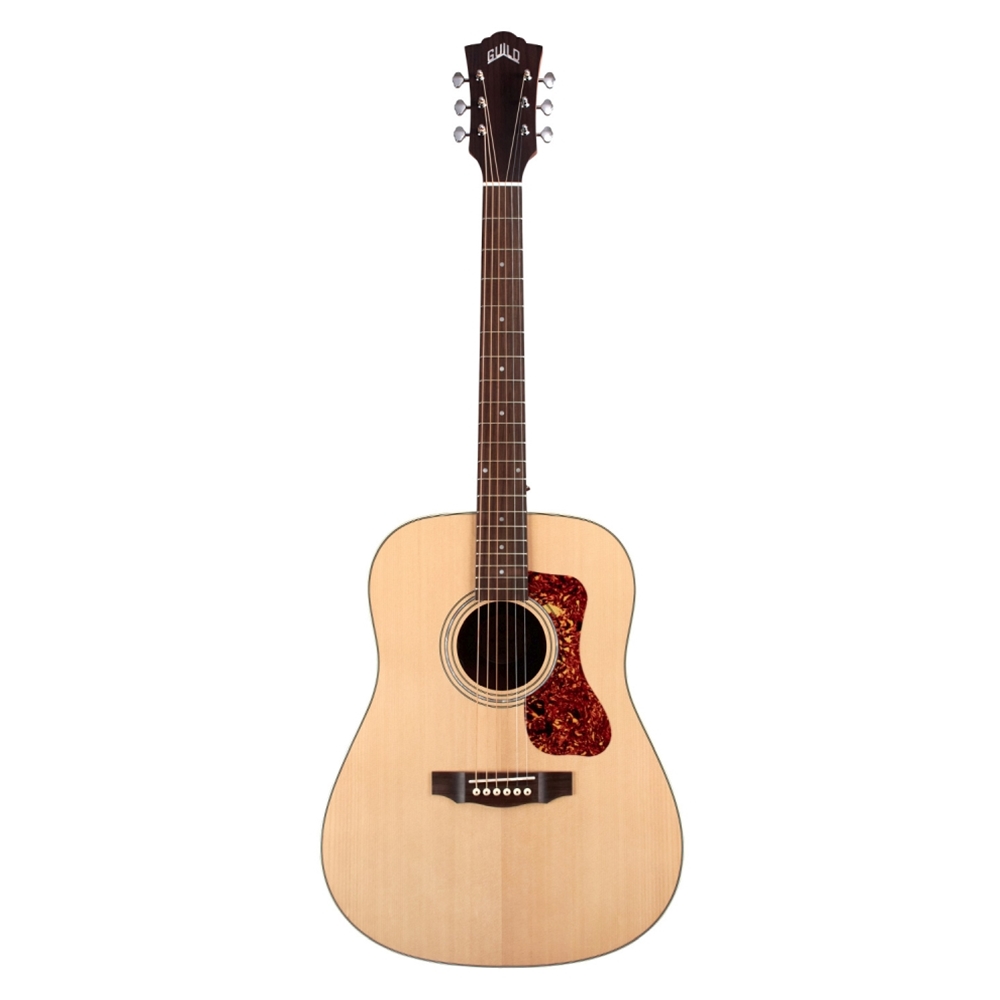 Guild D240EARCHBACKNAT Dreadnought Acoustic-Electric Guitar, Natural