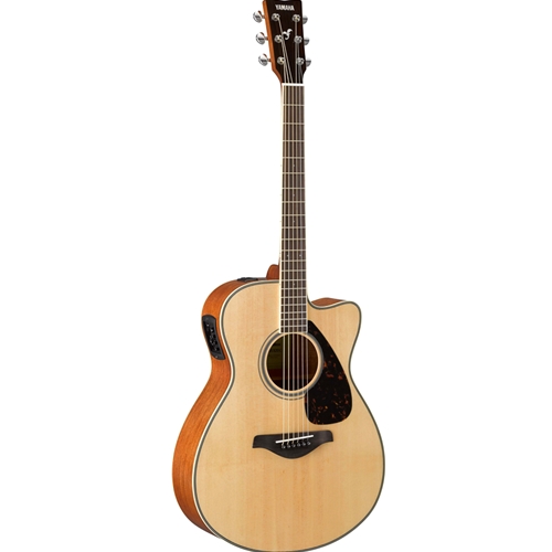 Yamaha FSX820C Small Body Acoustic Electric Guitar, Natural