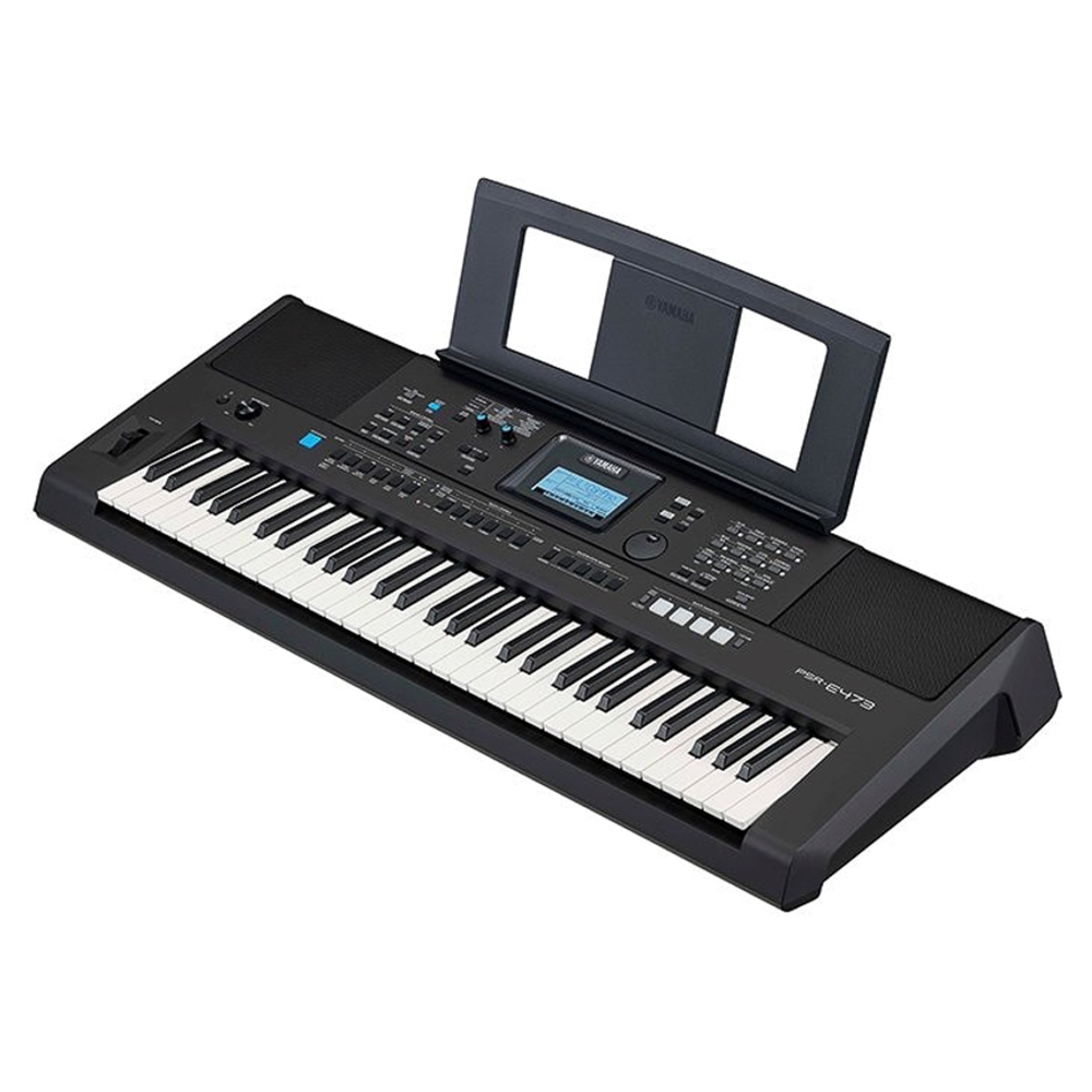 Yamaha PSRE473 61-key Portable Keyboard with Power Adaptor