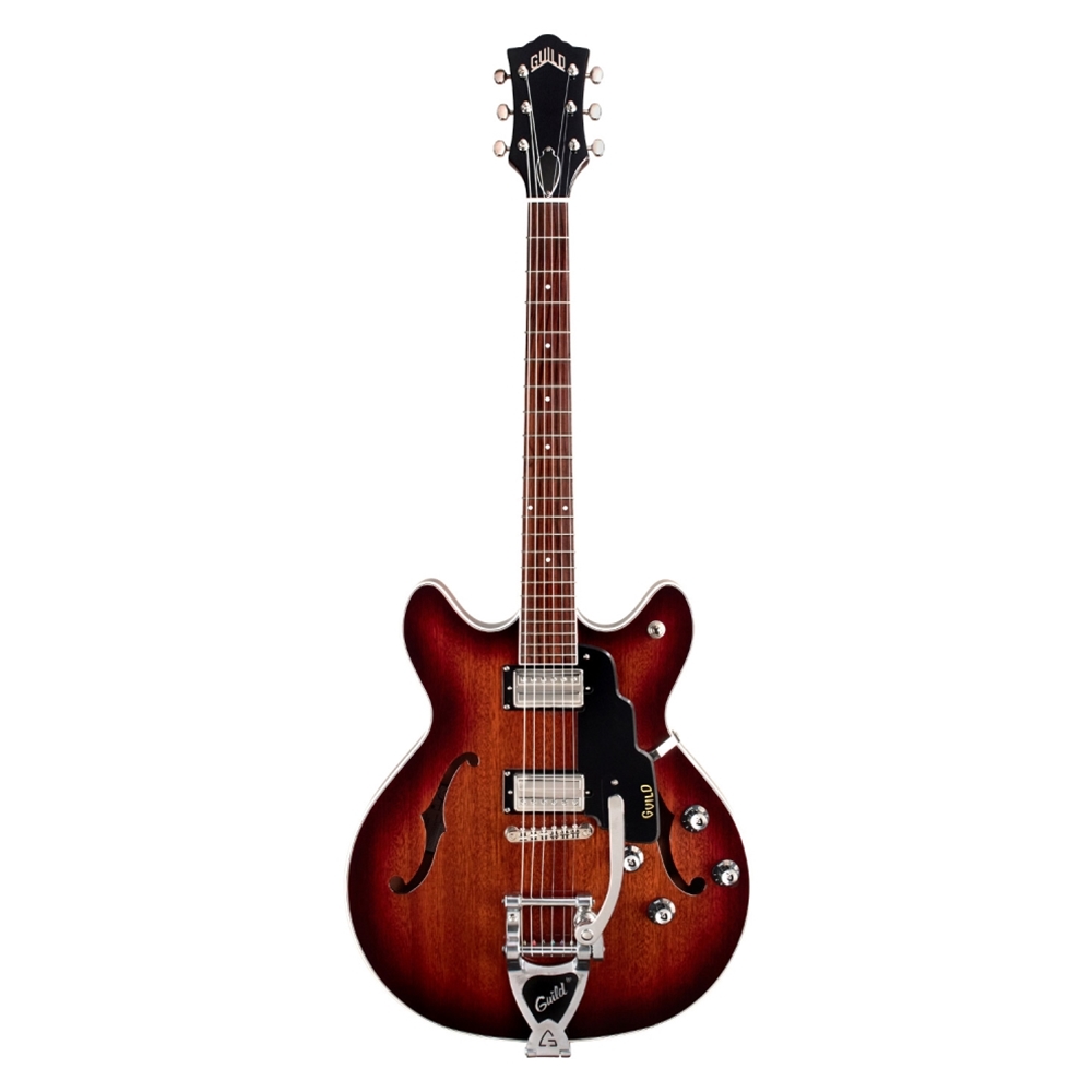 Guild STARFIREIDCVIBCAB Starfire I DC Semi - Hollow Body Electric Guitar, California Burst
