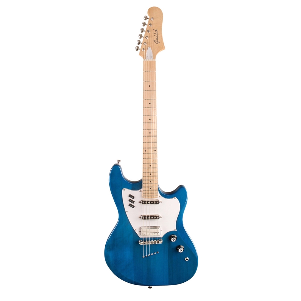 Guild SURFLINERBLU Surfliner Solid Body Electric Guitar, Catalina Blue