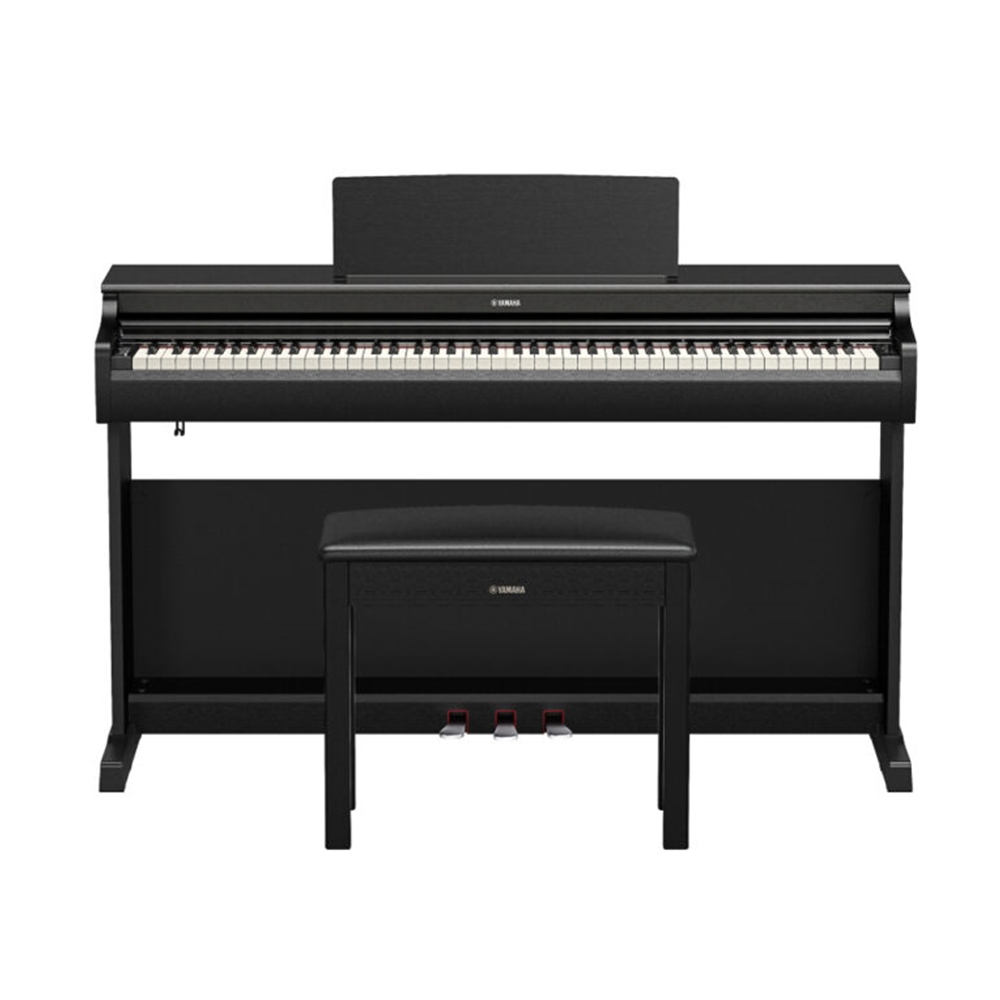 Yamaha YDP166B Arius Traditional Console Digital Piano with Bench, Black