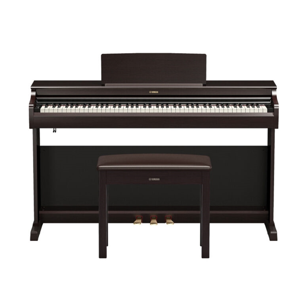 Yamaha YDP166R Arius Traditional Console Digital Piano with Bench, Dark Rosewood