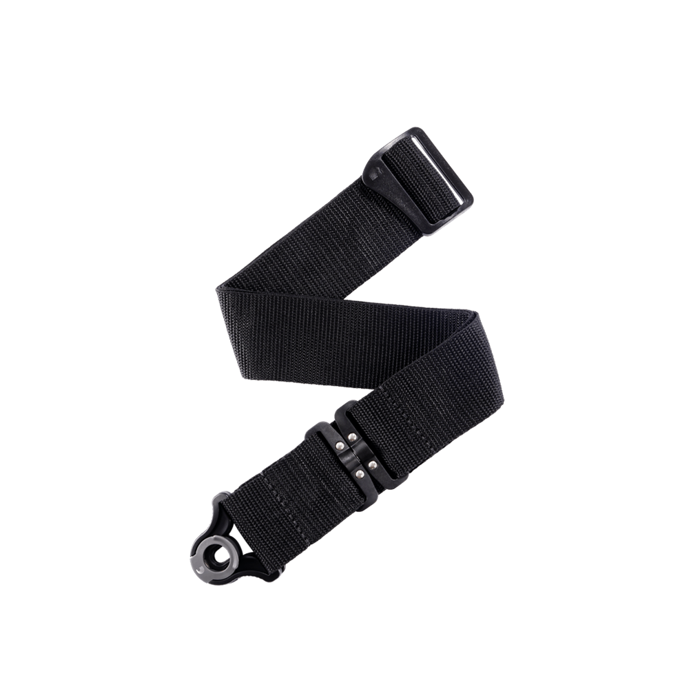 D'Addario PWSALSV00 Auto Lock Swivel Guitar Strap, Black