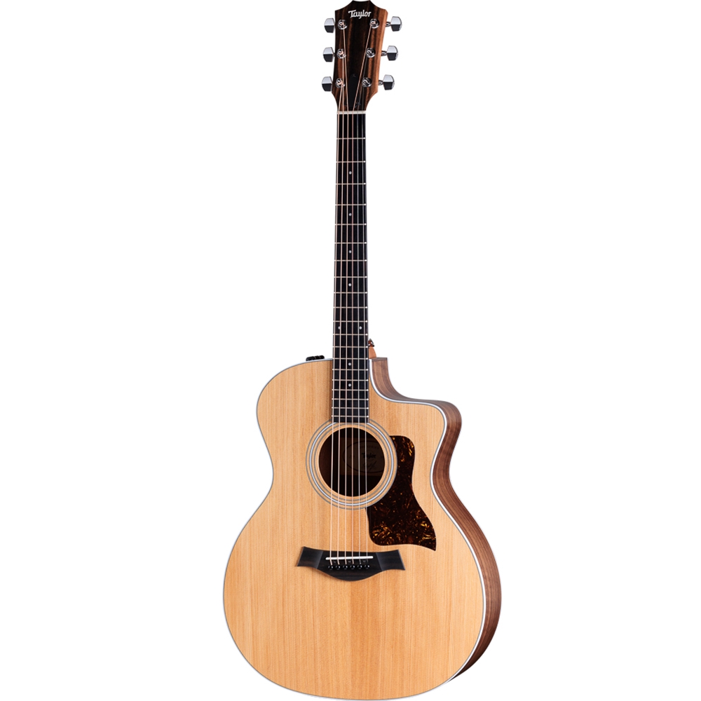 Taylor  214CE Acoustic-Electric Guitar, Torrefied Spruce/Walnut, w/ Gig Bag