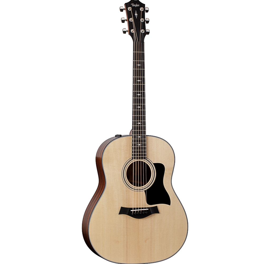 Taylor  317E Acoustic-Electric Guitar, Sitka Spruce/Sapele (2023), w/ Deluxe Hardshell Case - $323 PRICE DROP!