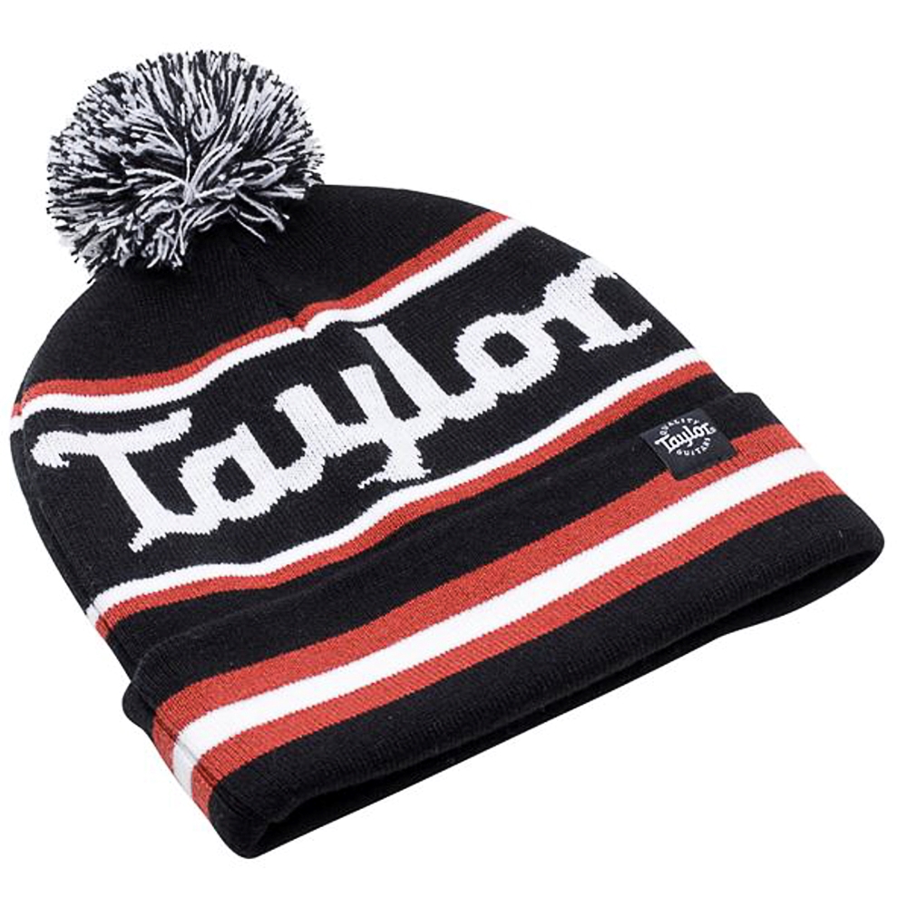 Taylor  3702 Beanie, Pom with  Logo - NEW