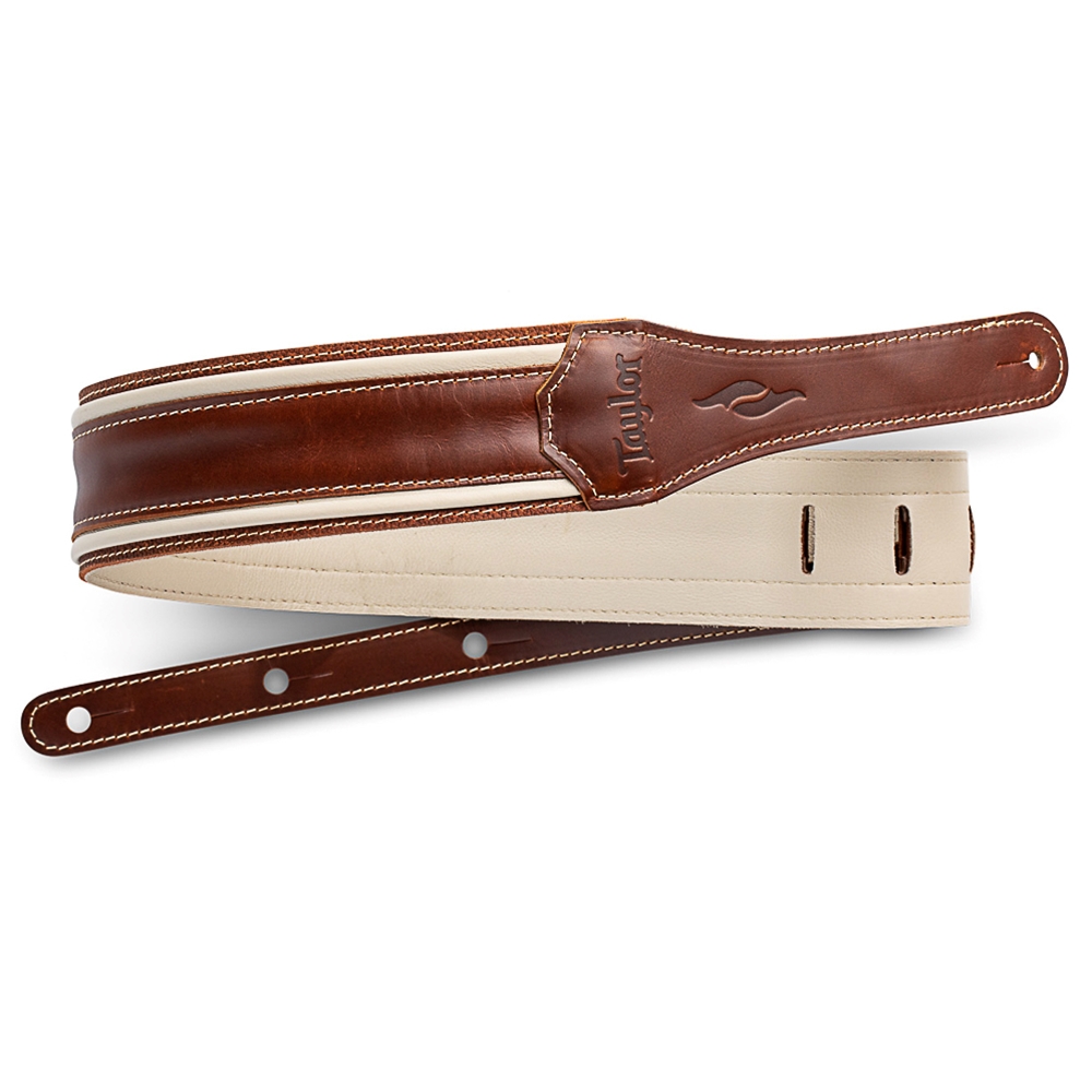 Taylor  4113-25 Element Strap,Brown/Cream Leather,2.5"