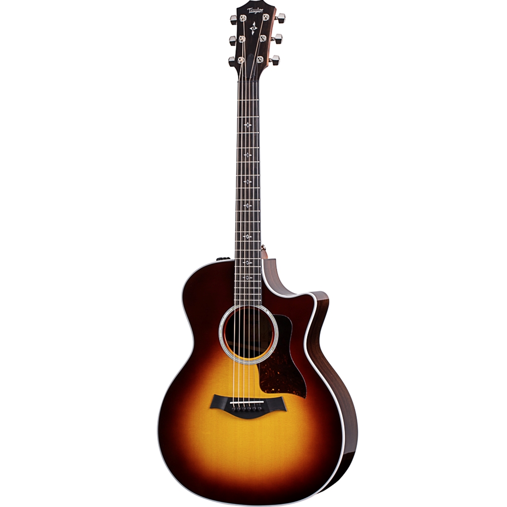 Taylor  414CE-R Acoustic-Electric Guitar, Sitka Spruce/Rosewood Tobacco Sunburst w/ Deluxe Hardshell Case
