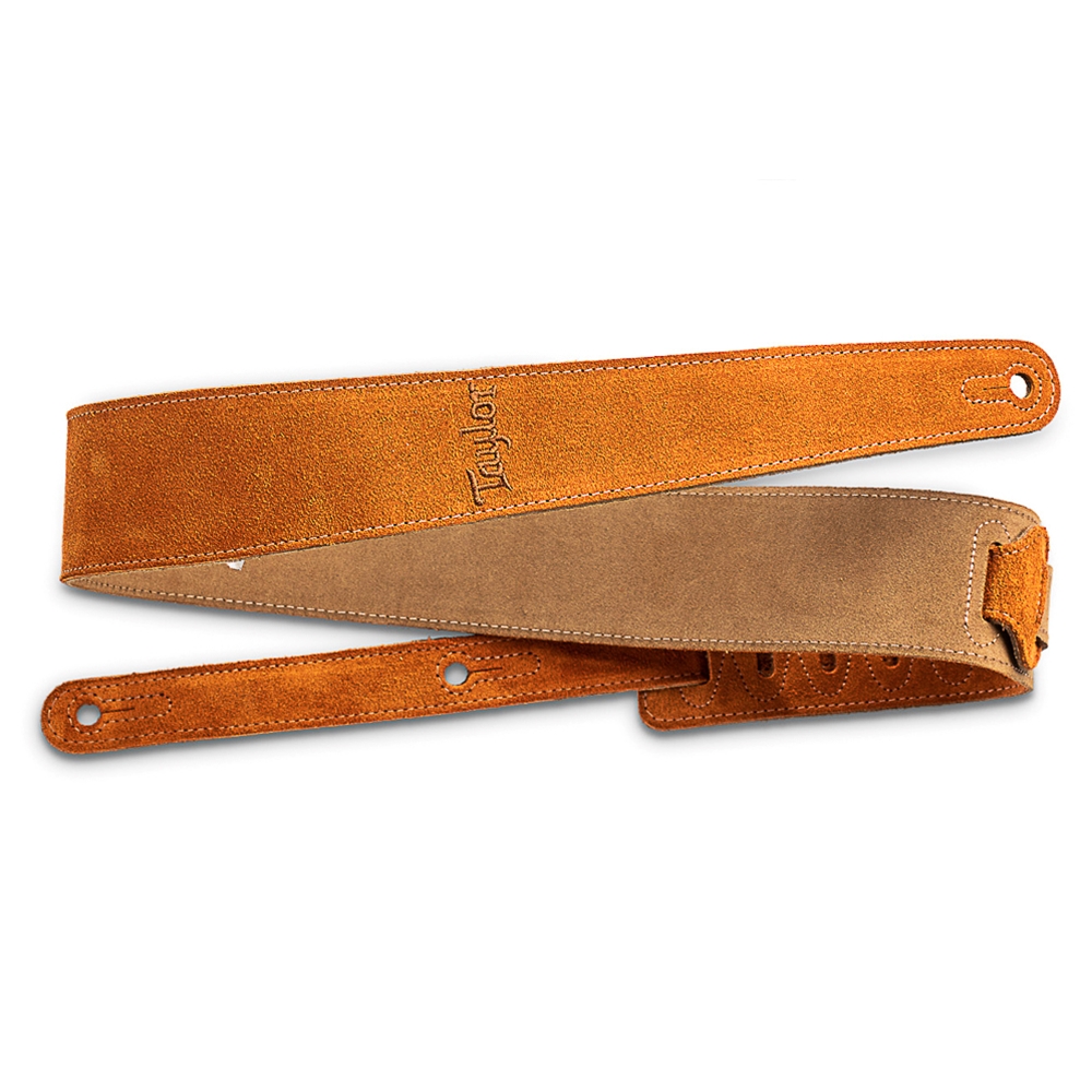 Taylor  4402-25 Strap,EmbroideredSuede,Honey,2.5"