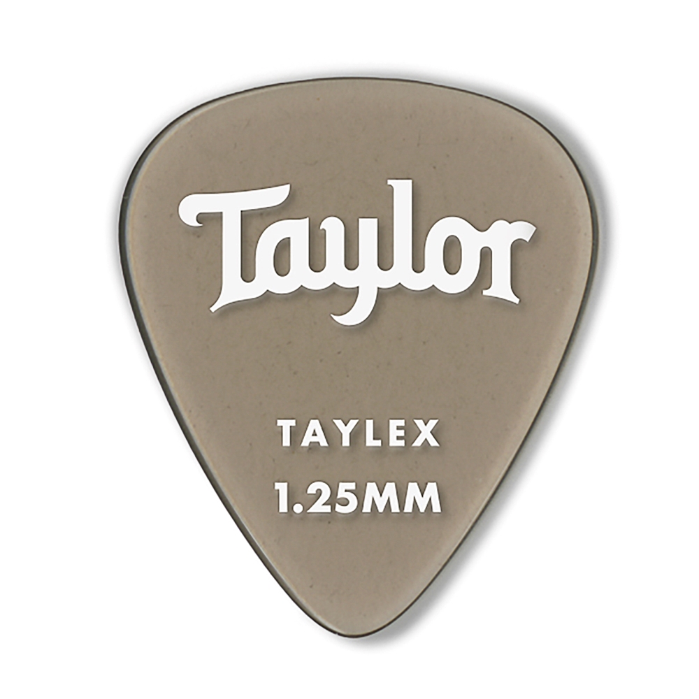 Taylor  70714 Picks,Taylex,351-1.25mm Smoke Gray,6- pc