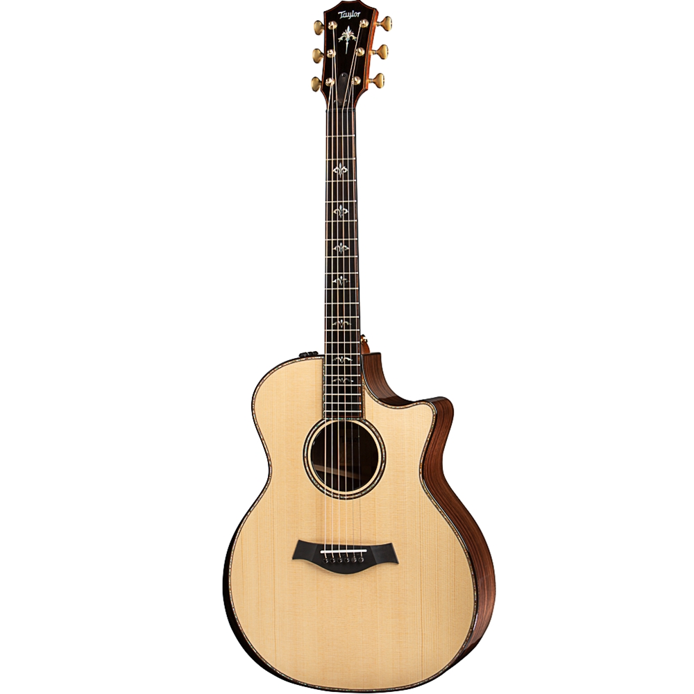 Taylor  914CE Acoustic-Electric Guitar, Sitka Spruce/Rosewood, Radius Armrest, w/ Deluxe Hardshell Case - SAVE $500!