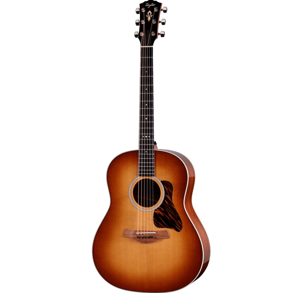 Taylor GL-517E-SB-FP Gold Label Acoustic Electric Guitar, Sitka Spruce/ Indian Rosewood, Sunburst w/ British Cocoa Deluxe Hardshell Case