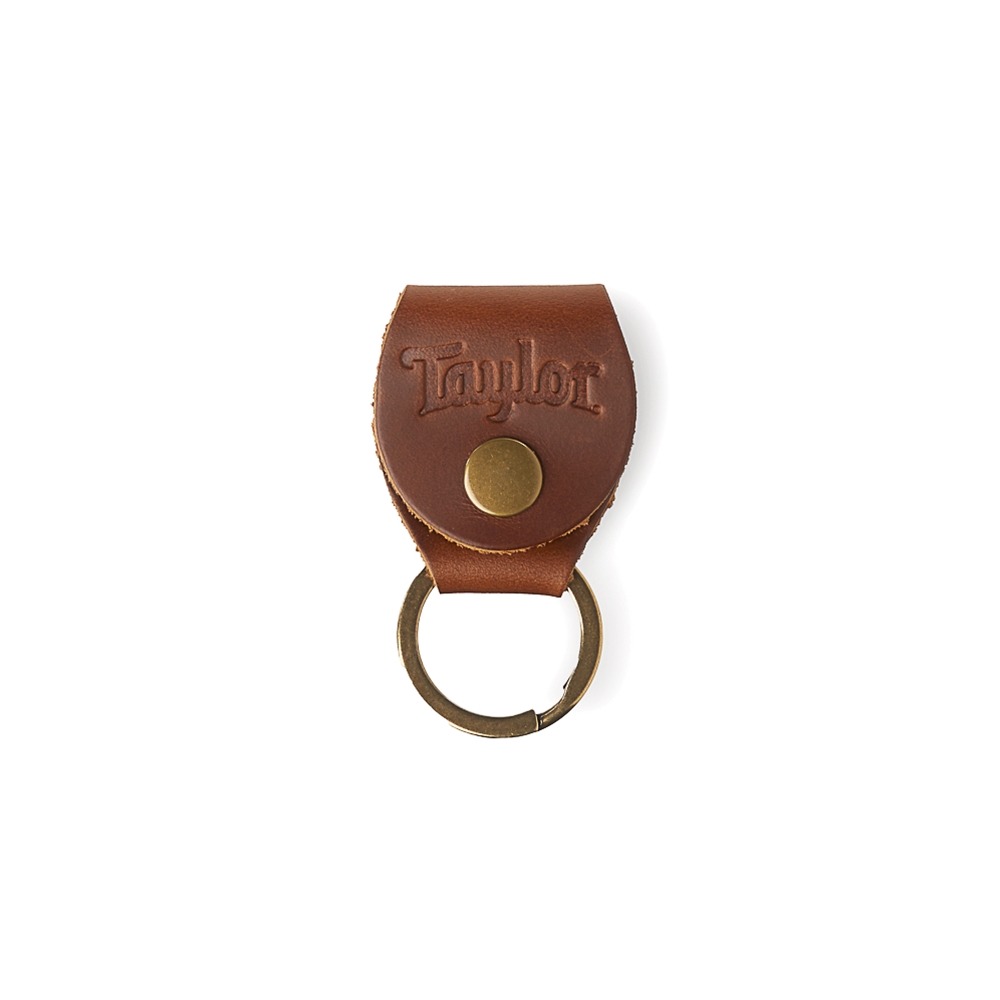 Taylor  TKR-03 Key Ring w/Pick Holder,Med Brown