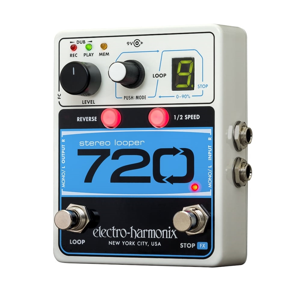 Electro-Harmonix 720 Stereo Looper Guitar Effects Pedal