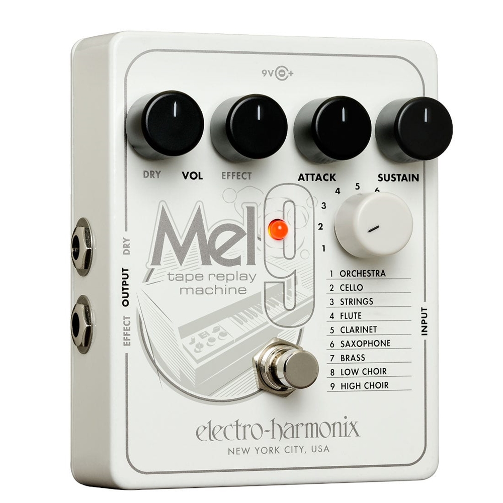 Electro-Harmonix MEL9 Tape Replay Machine Guitar Effects Pedal