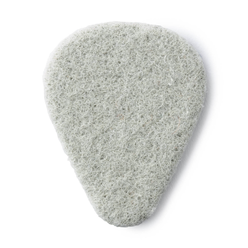 Dunlop  8012P Felt Standard Ukulele Pick Gray, 3 Pack