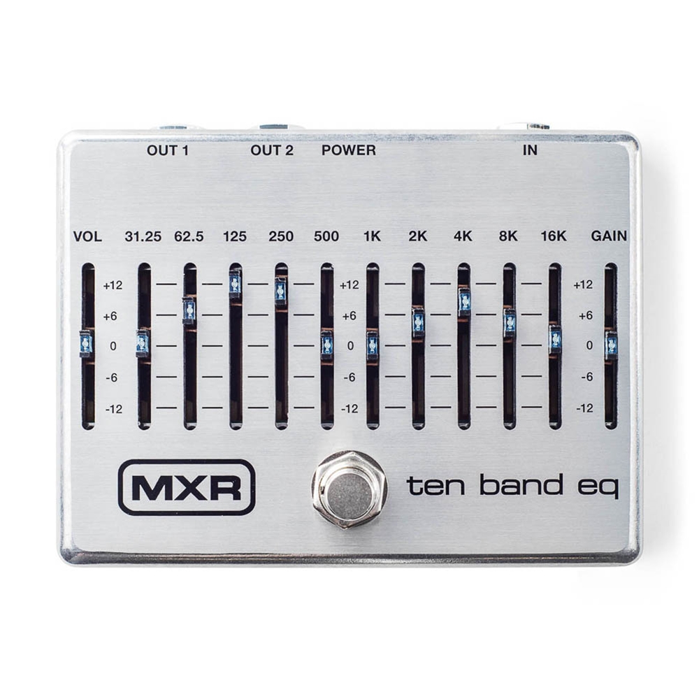 Dunlop  M108S MXR® Ten Band EQ Pedal - Silver