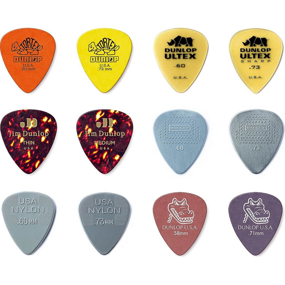 Dunlop  PVP101 Ultex Light-Medium Variety Picks 12/Pack