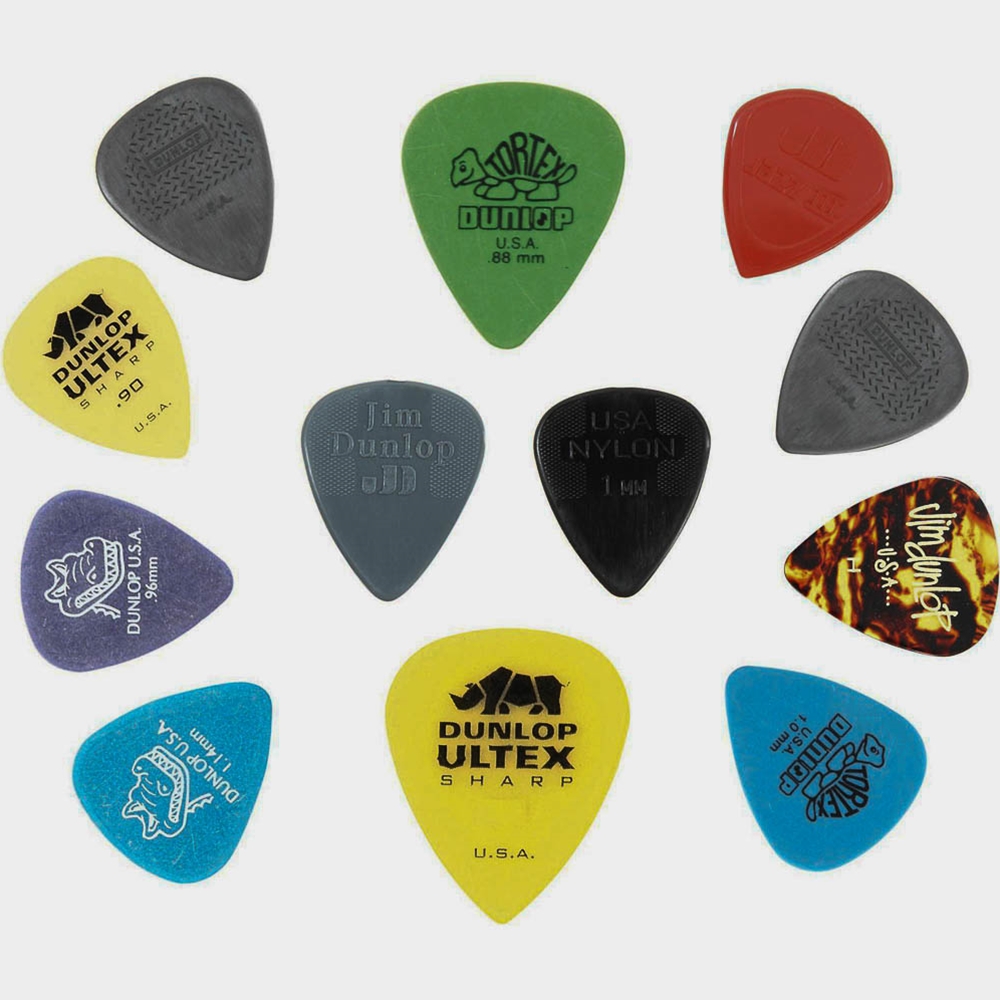 Dunlop  PVP102 Ultex Medium-Heavy Variety Picks 12/Pack