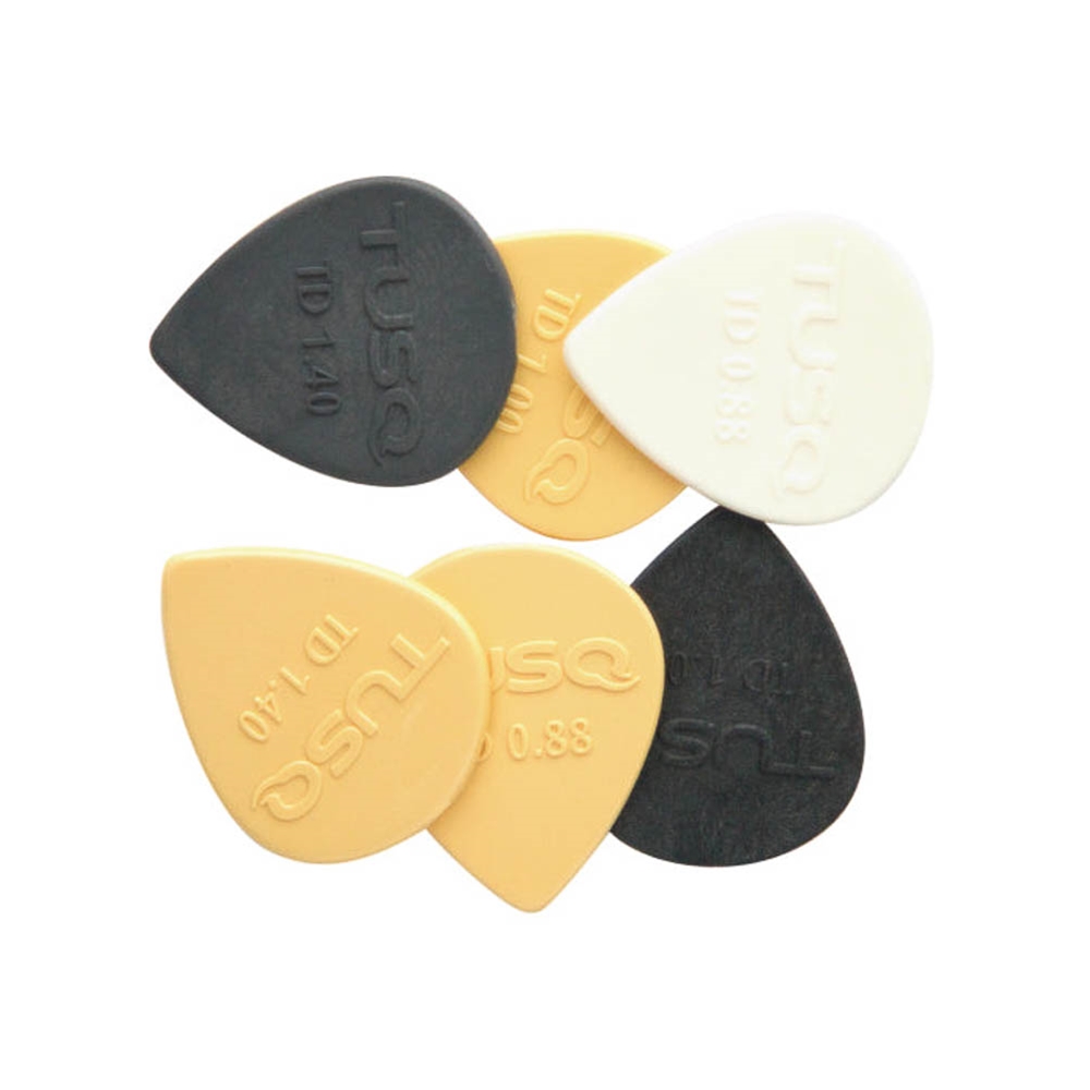 Graph Tech  PQP-0500-TD TUSQ Tear Drop Pick Mixed 6 Pack