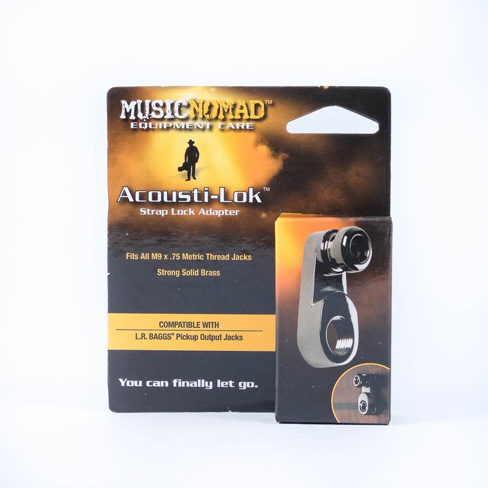Music Nomad MN271 Acousti-Lok Strap Lock Adapter for Metric Output Jacks
