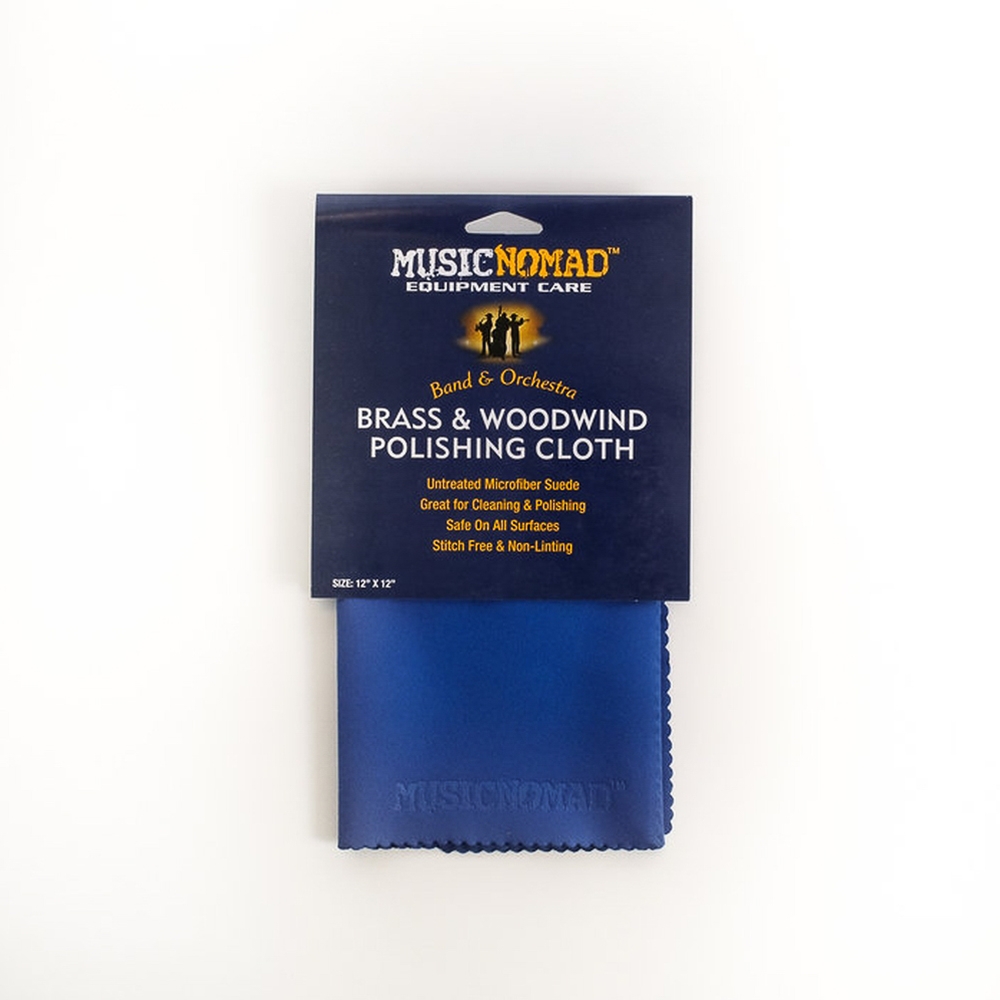 Music Nomad MN730 Brass & Woodwind Untreated Microfiber Polishing Cloth