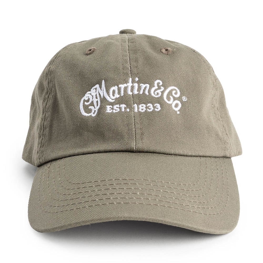 Martin 18NH0062 Hat, Olive with White Logo