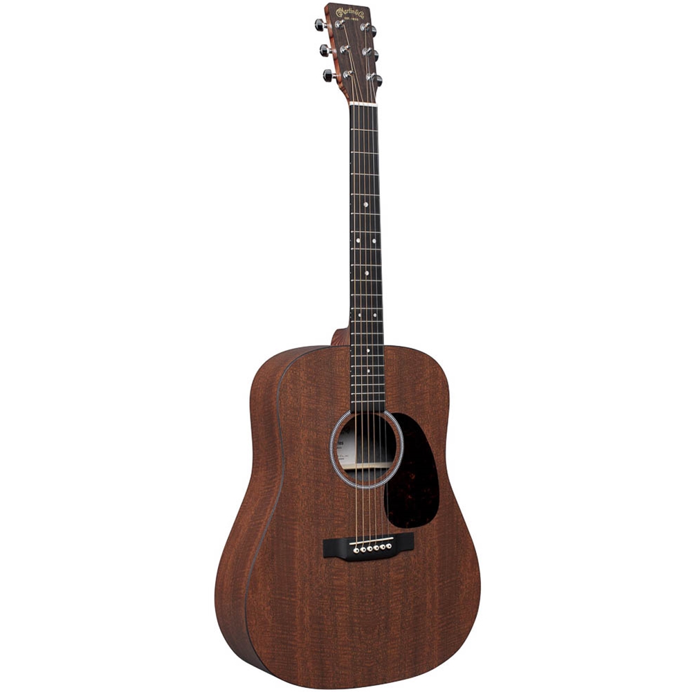 Martin D-X1EMAH Dreadnought Acoustic Electric Guitar - HPL Mahogany/Mahogany - w/Soft Shell Case