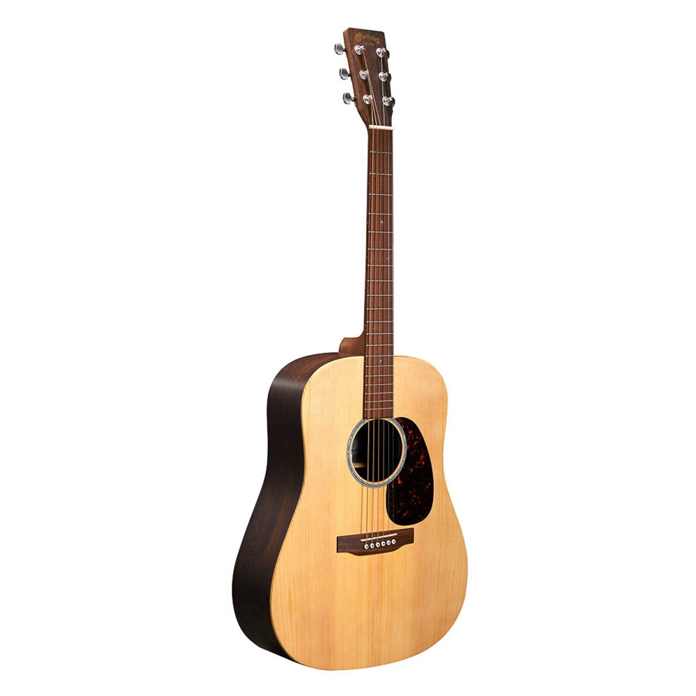 Martin D-X2EBRAZ Dreadnought Acoustic Electric Guitar - Spruce/Faux Brazilian Rosewood HPL - w/Soft Shell Case