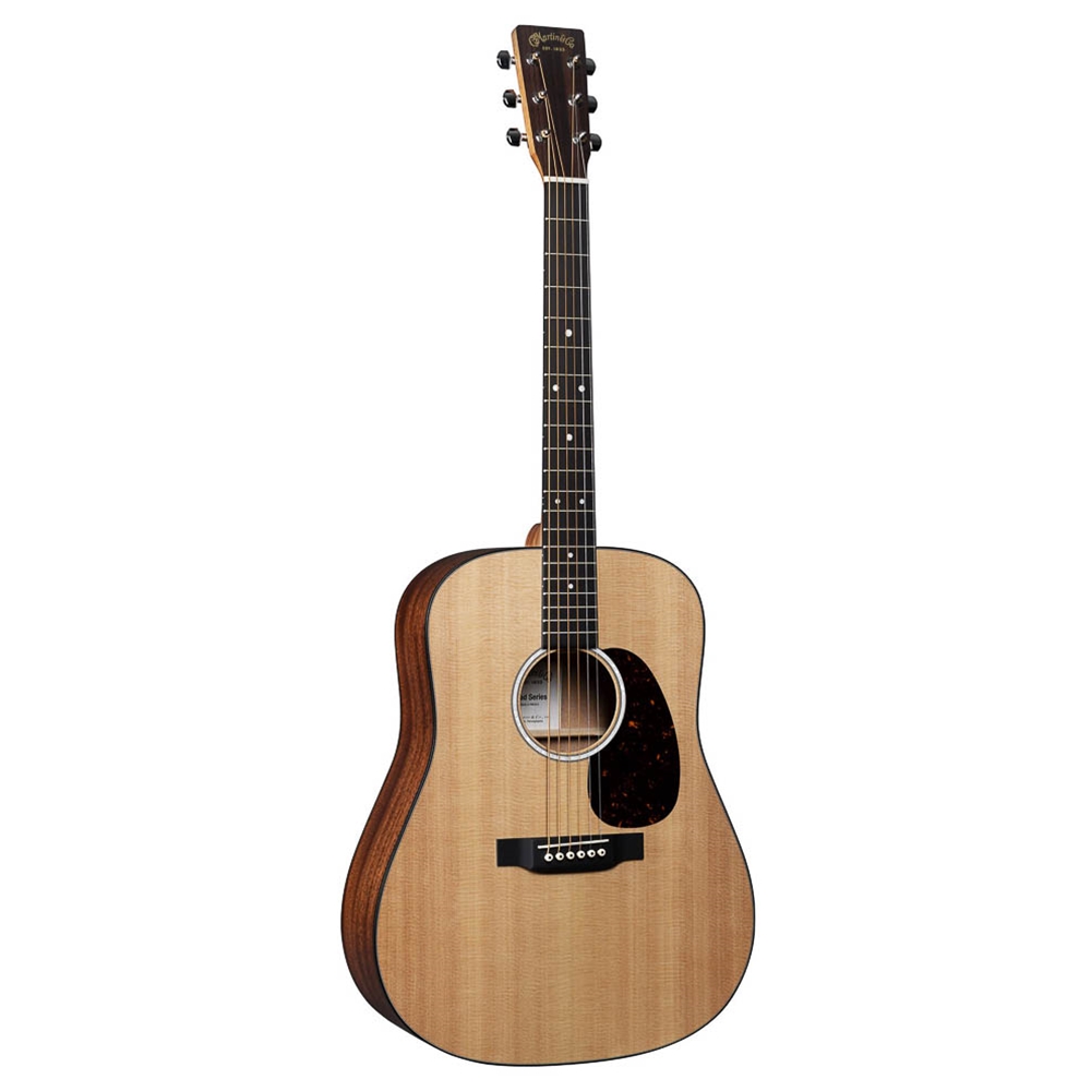 Martin D-10E Road Series Dreadnought Acoustic-Electric Guitar - Spruce/Sapele w/Gig Bag