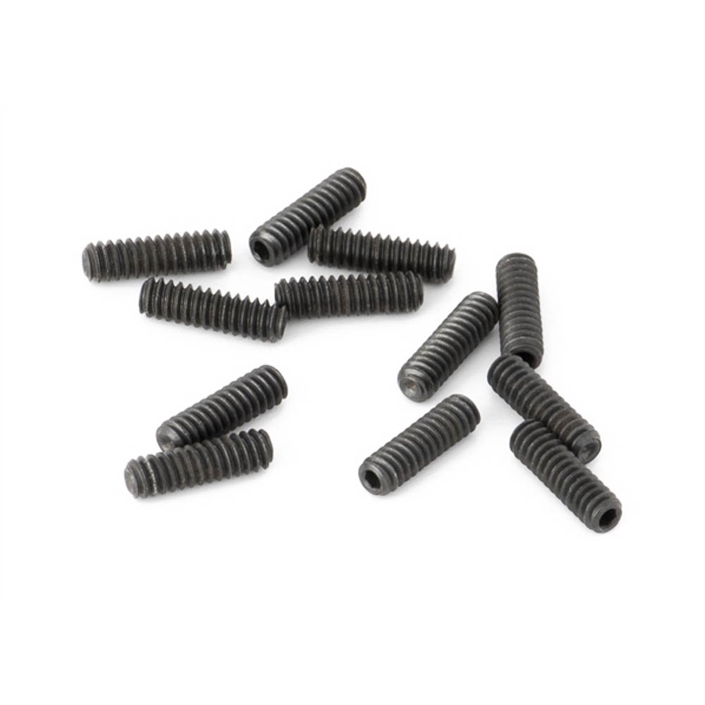 Fender 0018027049 American Deluxe/American Series Tele® Saddle Height Adjustment Screws - Short - 4-40 X 3/8" Hex - Black (12)