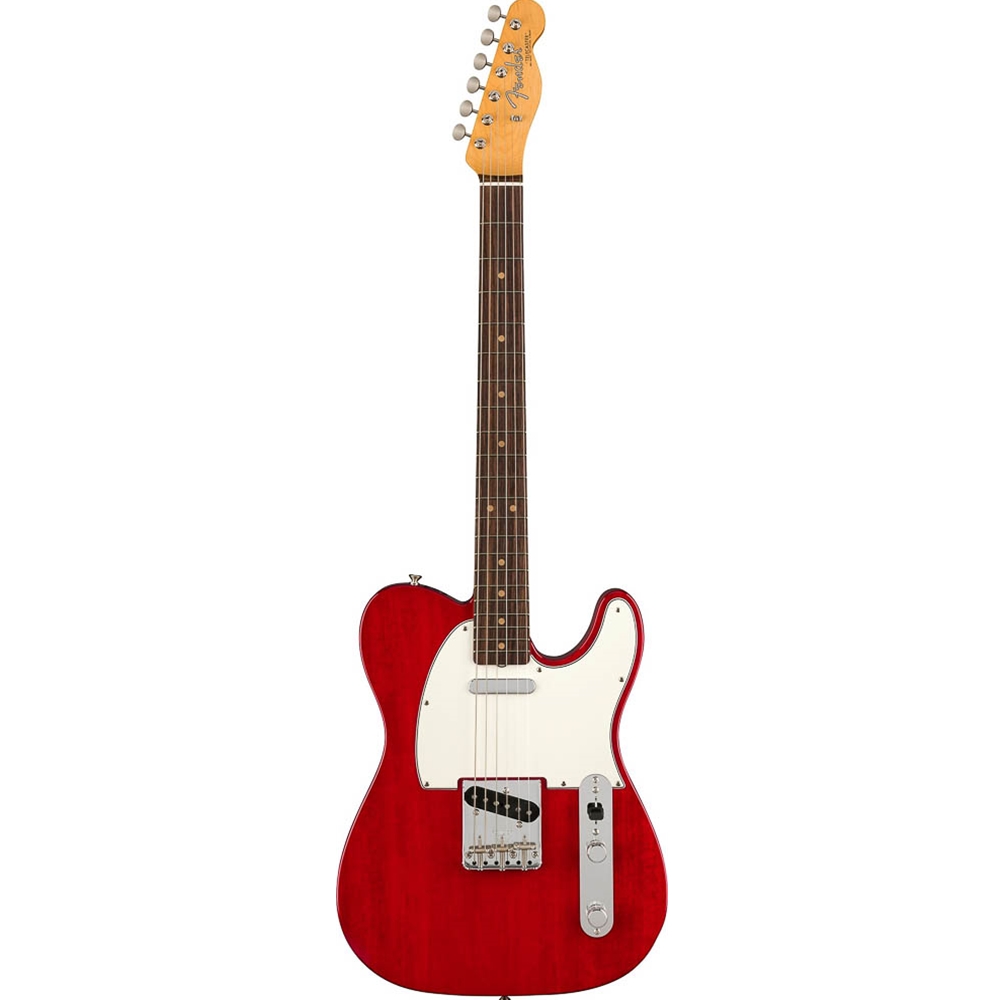 Fender 0110380838 American Vintage II 1963 Telecaster® Electric Guitar- Crimson Red Transparent