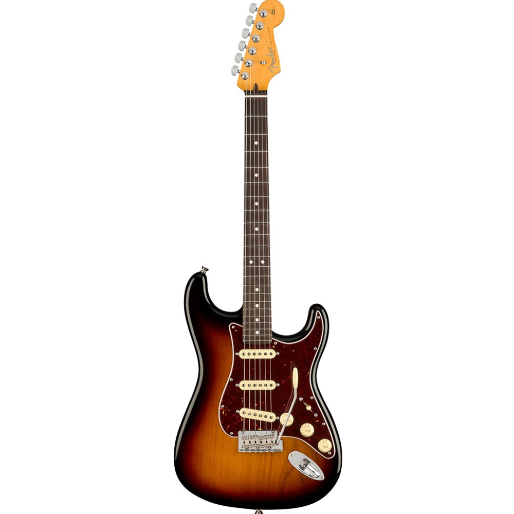 Fender 0113900700 American Professional II Stratocaster Electric Guitar w/Deluxe Molded Case, 3-Color Sunburst!