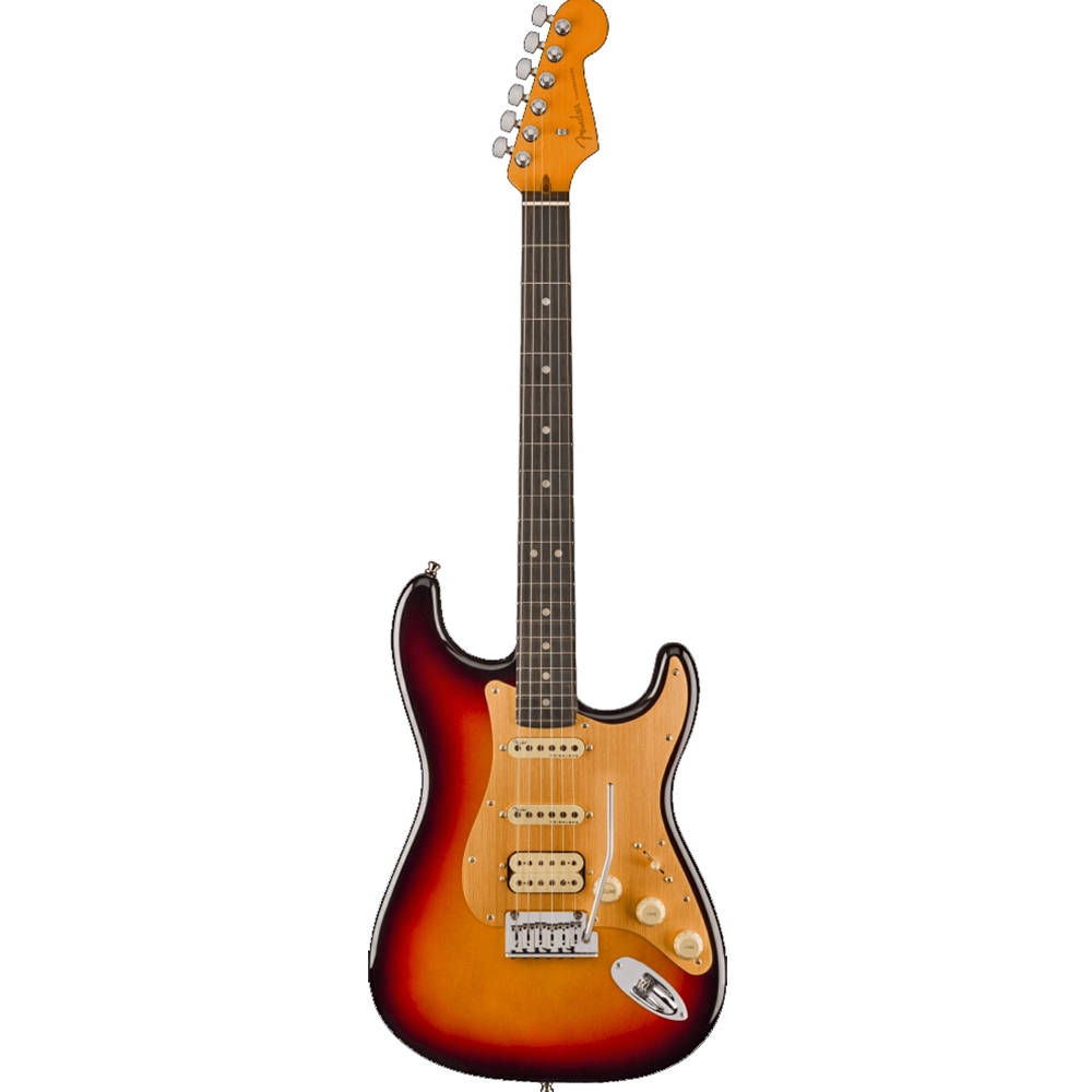 Fender 0119151712 American Ultra II Stratocaster HSS w/Deluxe Molded Case, Ultraburst